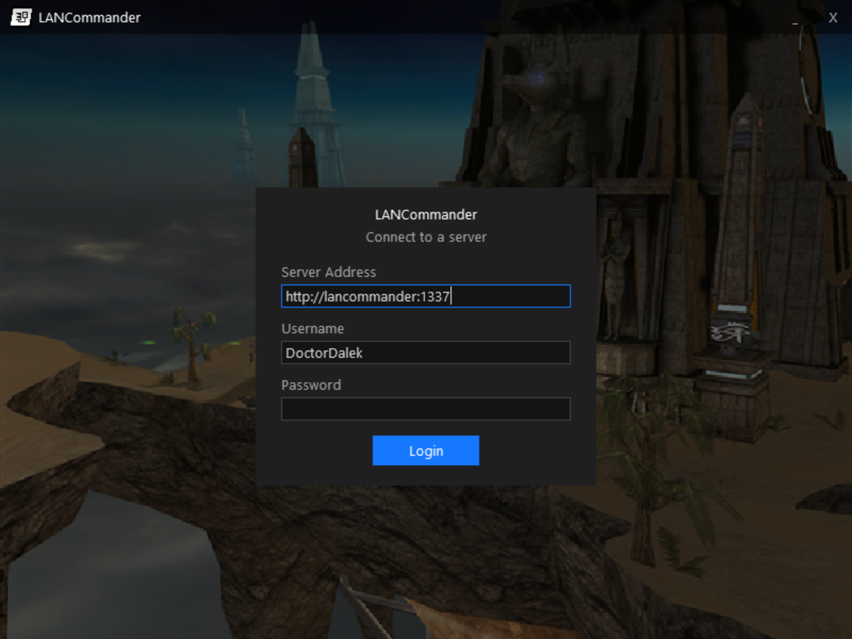 Legacy Launcher Login